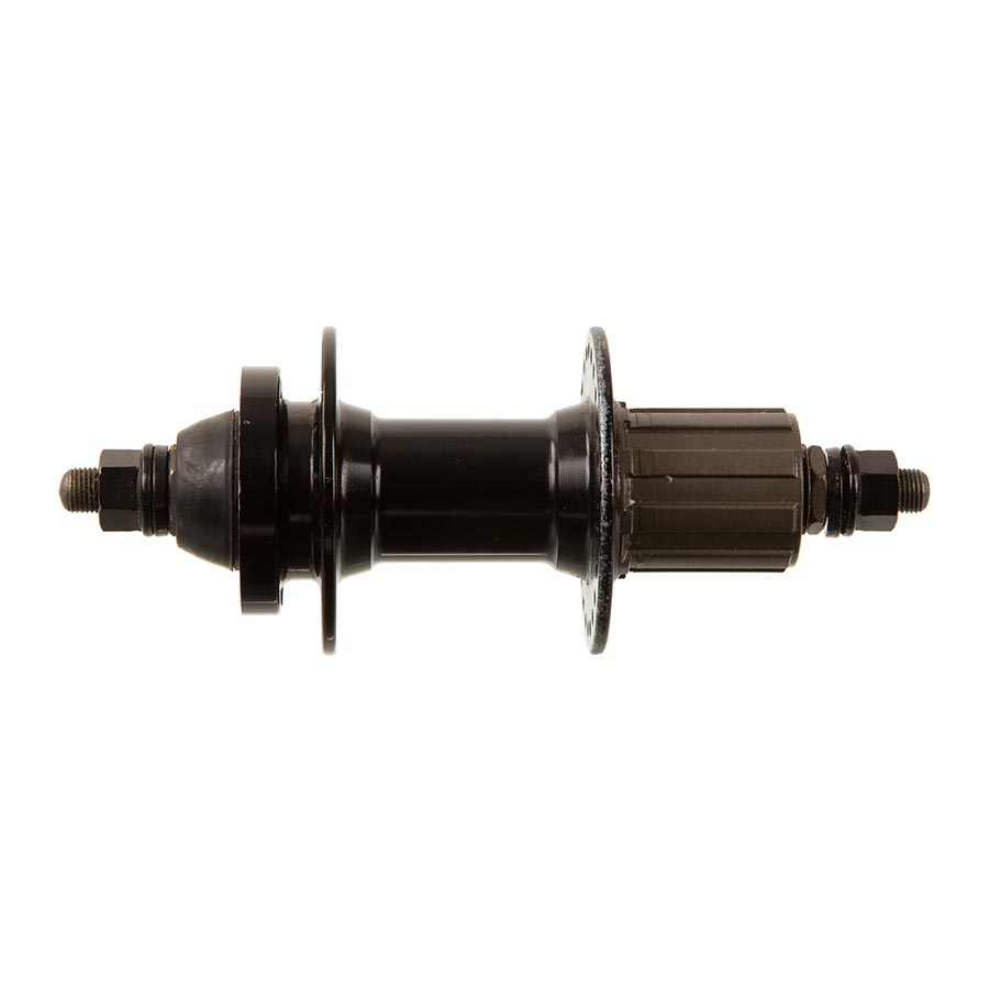 YUBA, Kombi Rear Hub 135mm, 48 spoke, 3/8 B/O axle, HG freehub, 6 bolt Disc, Black