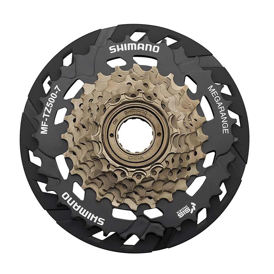 Shimano, MF-TZ500 CP, Freewheel, 7 speed chains