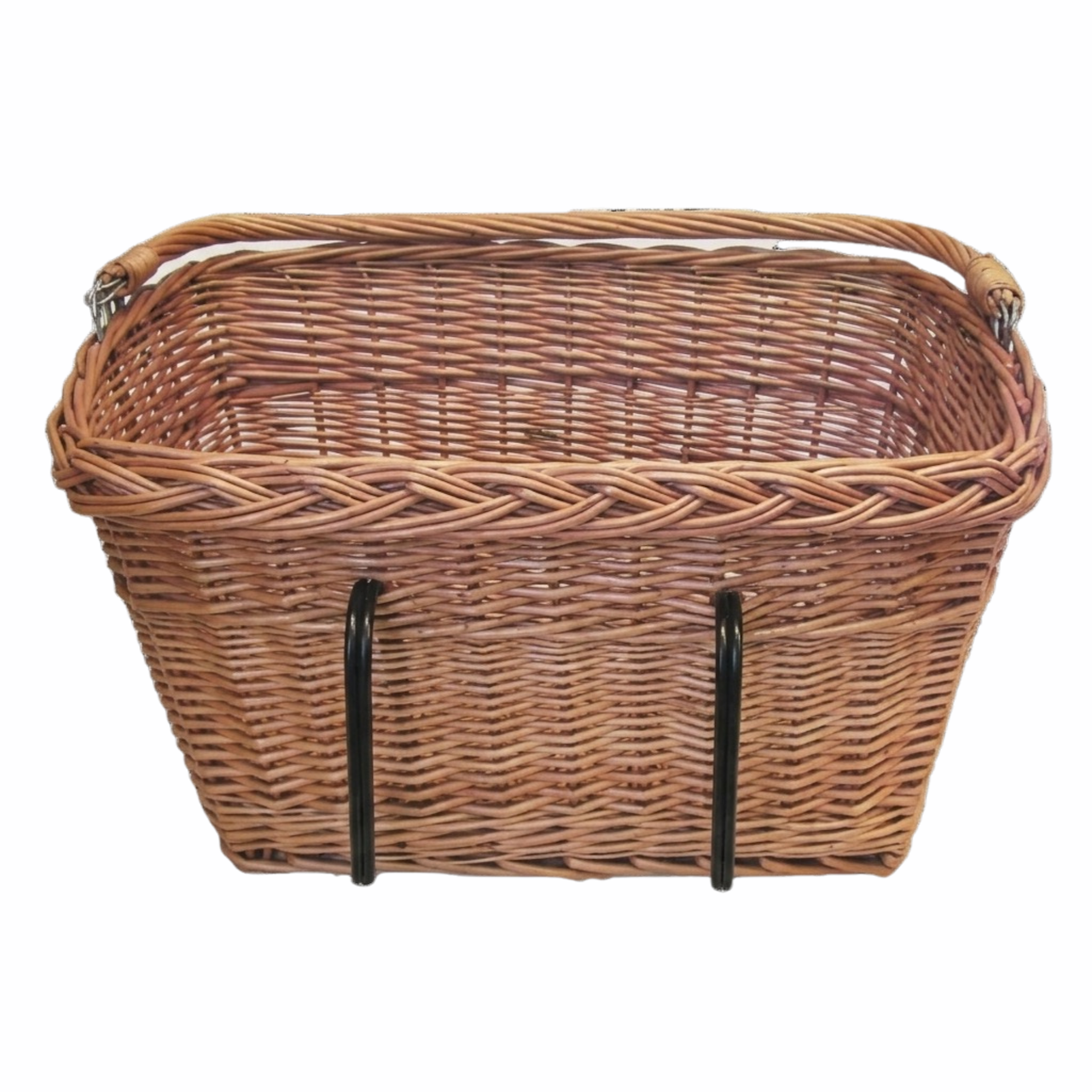 Basil, Davos, Front/Rear Basket, Varnished Natural