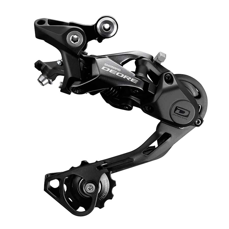 SHIMANO, Deore RD-M6000, Rear derailleur, 10sp., GS, Black