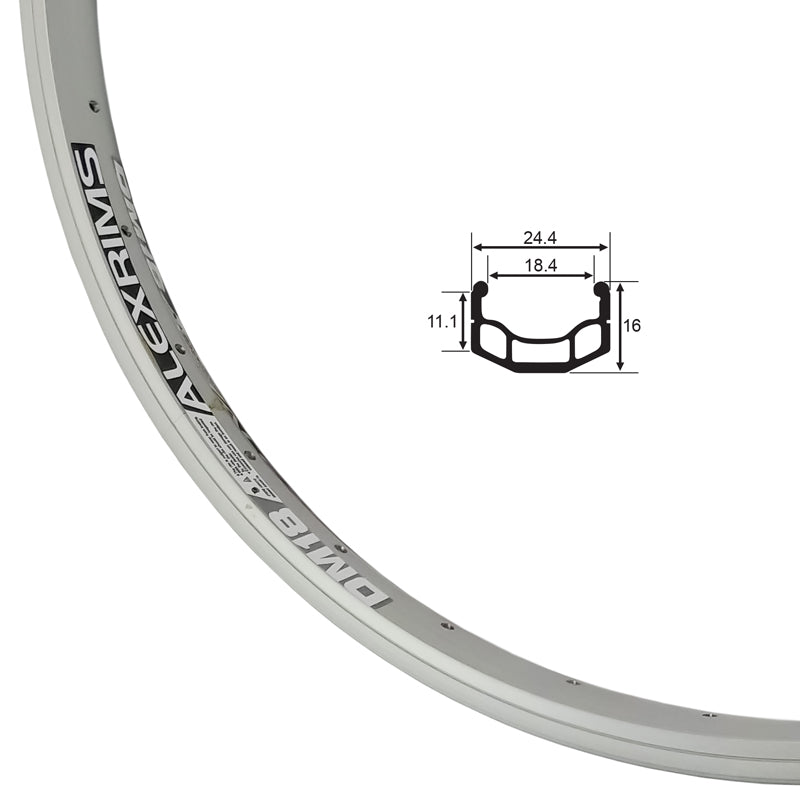 ALEX RIM, 26" X 1.50 DM-18 (DOUBLE WALL)