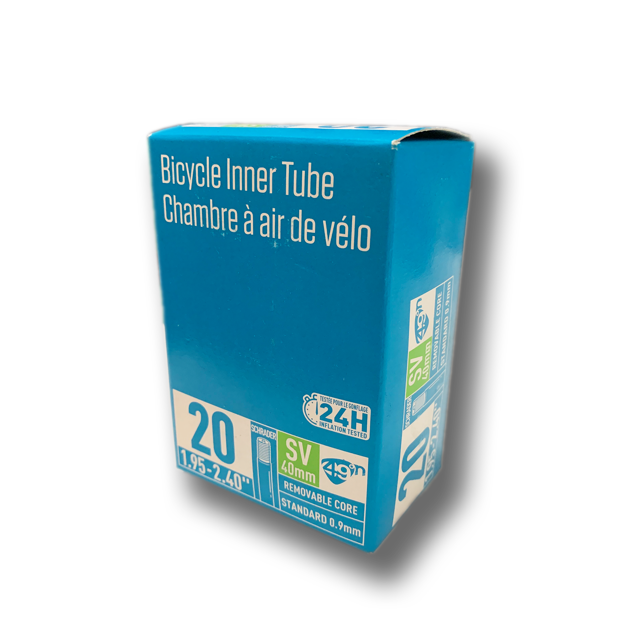 TUBE, INNER TUBE, 49N 20X1.95X2.40" (SCHRADER)