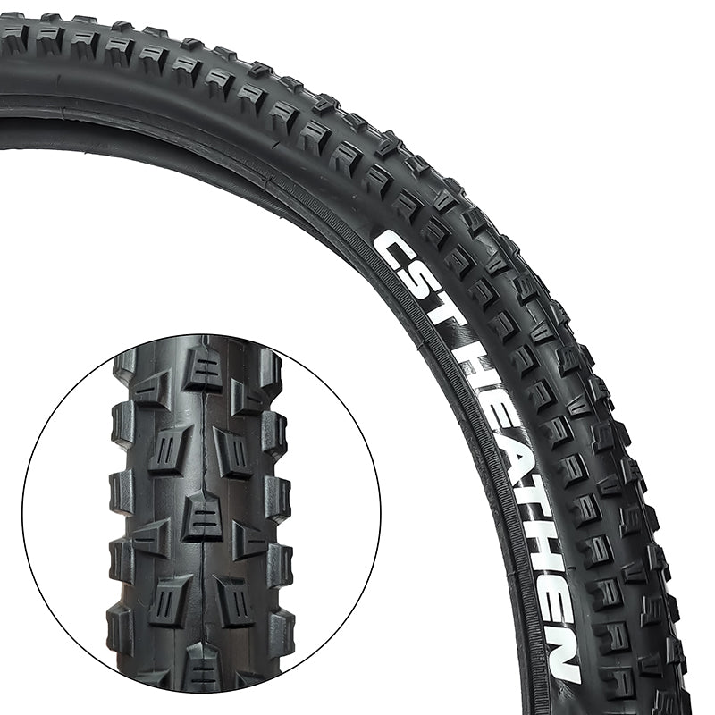 CST, C1768, HEATHEN MOUNTAIN BIKE TIRE, 26"X2.10