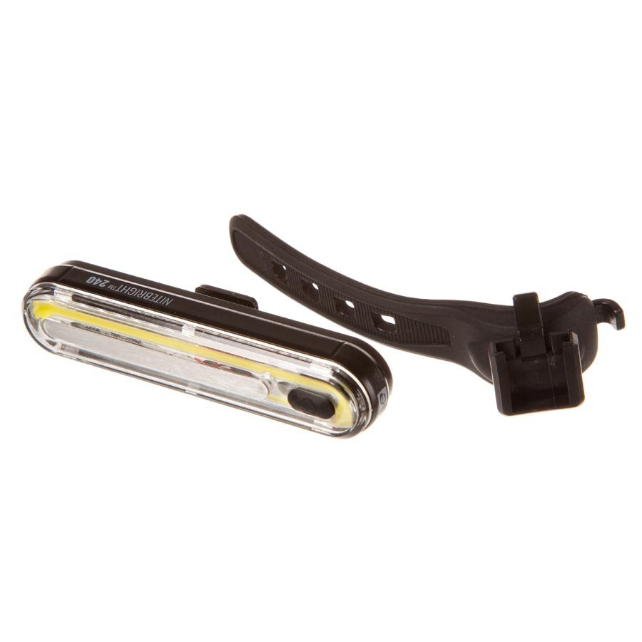 EVO, NiteBright 240, Light, Front, Black (in-store only)