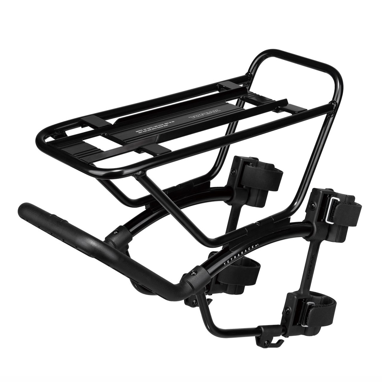 TETRARACK M1 STRAP MOUNT ON FORK BLADE FOR MTB FRONT