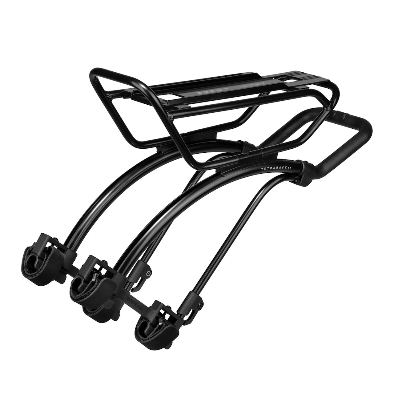 TETRARACK, RACK, M2 STRAP MOUNT ON SEATSTAYS FOR MTB REAR