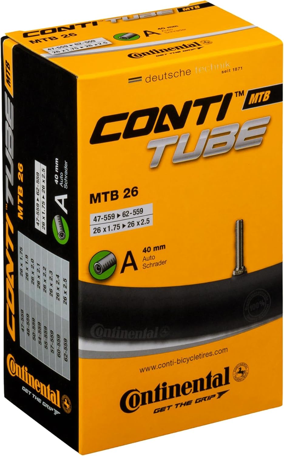 CONTITUBE, TUBE, Schrader Valve Tube