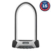Abus, Granit XPlus 540, U-Lock, Key, 13mm, 16.0cm x 23.0cm, 6.3" x 9", USH, Black