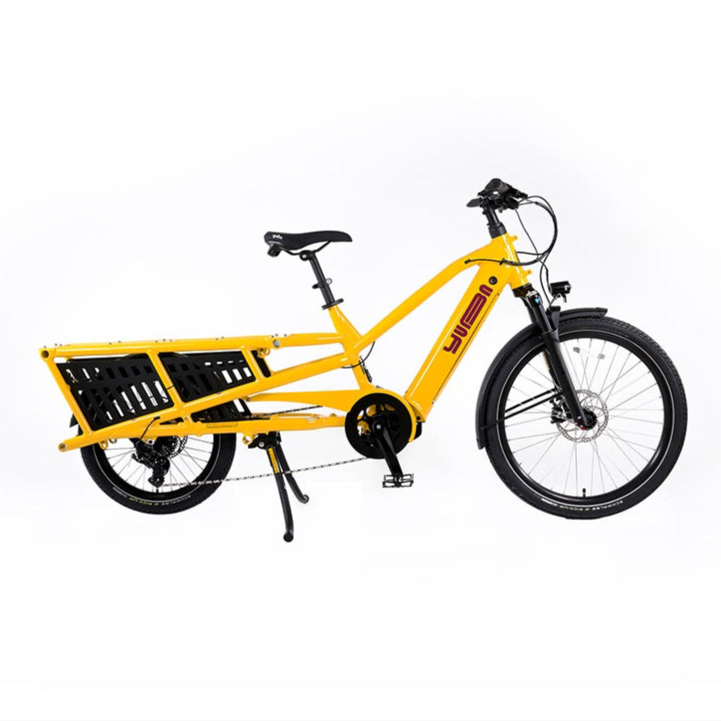 Yuba, Spicy Curry V4, Longtail Electric Cargo Bike