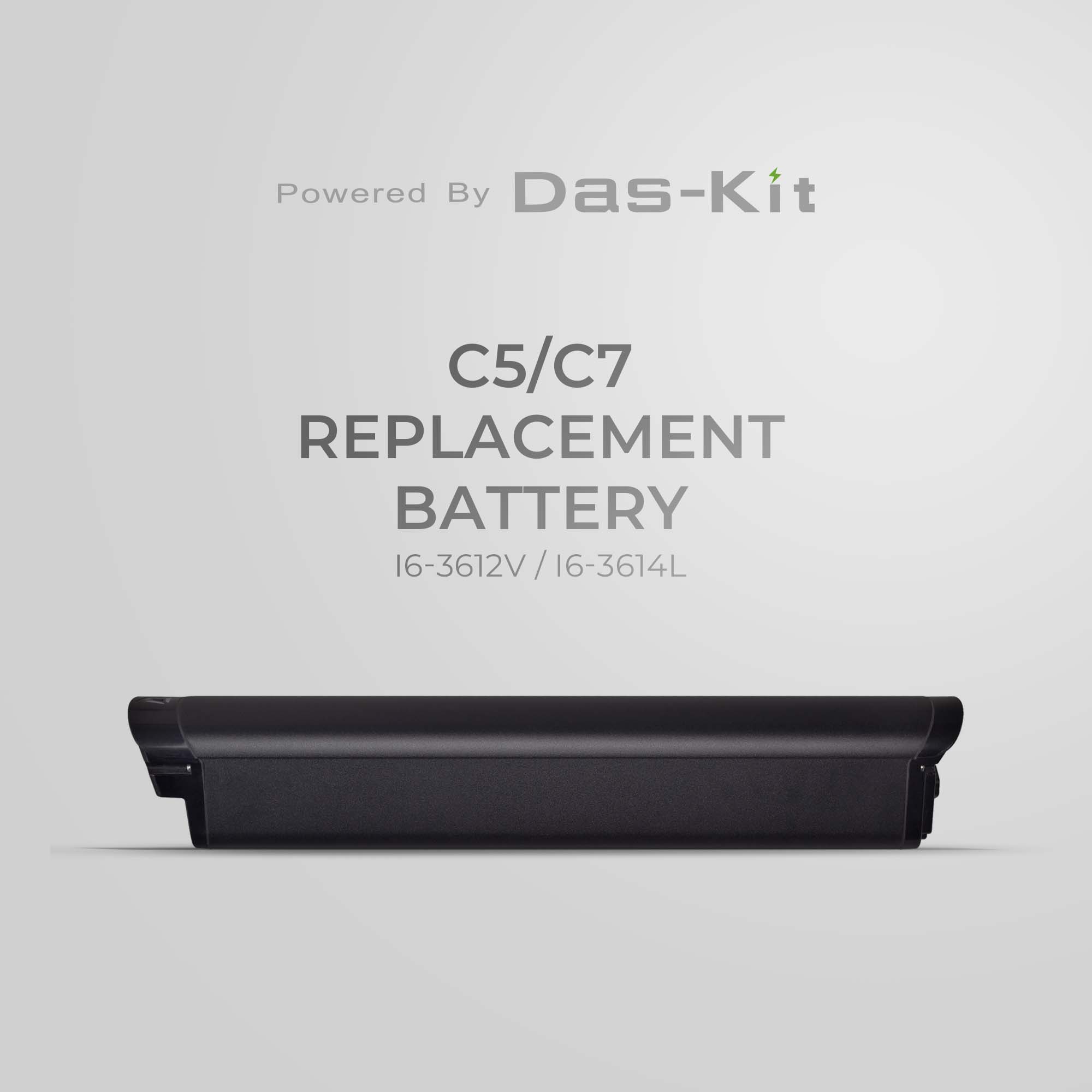 BATTERY, I6, 36V 12AH/14AH, For NCM C5/C7