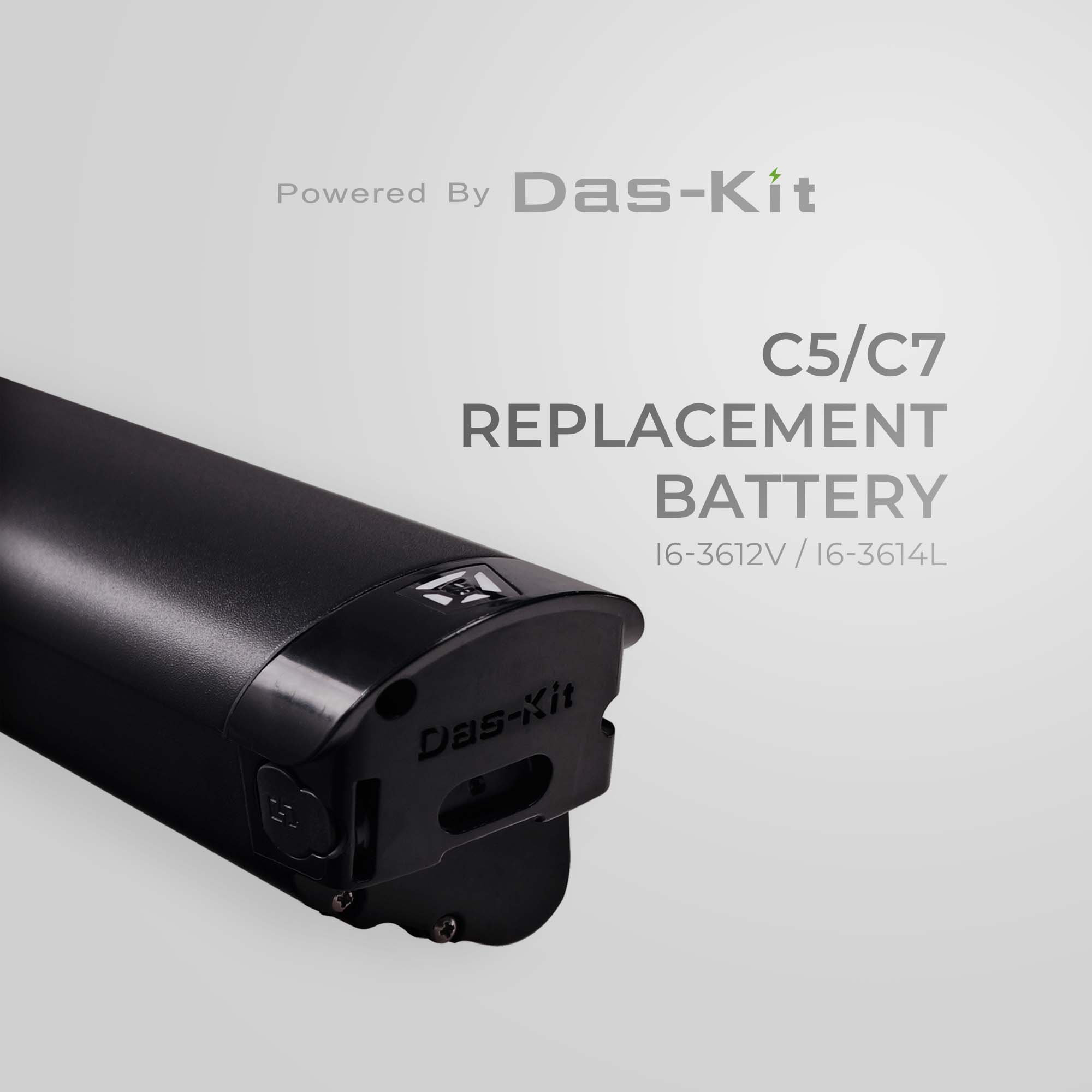 BATTERY, I6, 36V 12AH/14AH, For NCM C5/C7