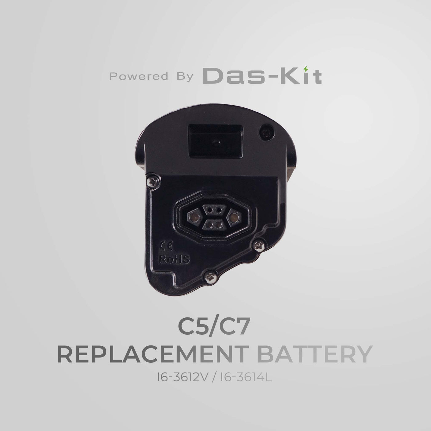 BATTERY, I6, 36V 12AH/14AH, For NCM C5/C7