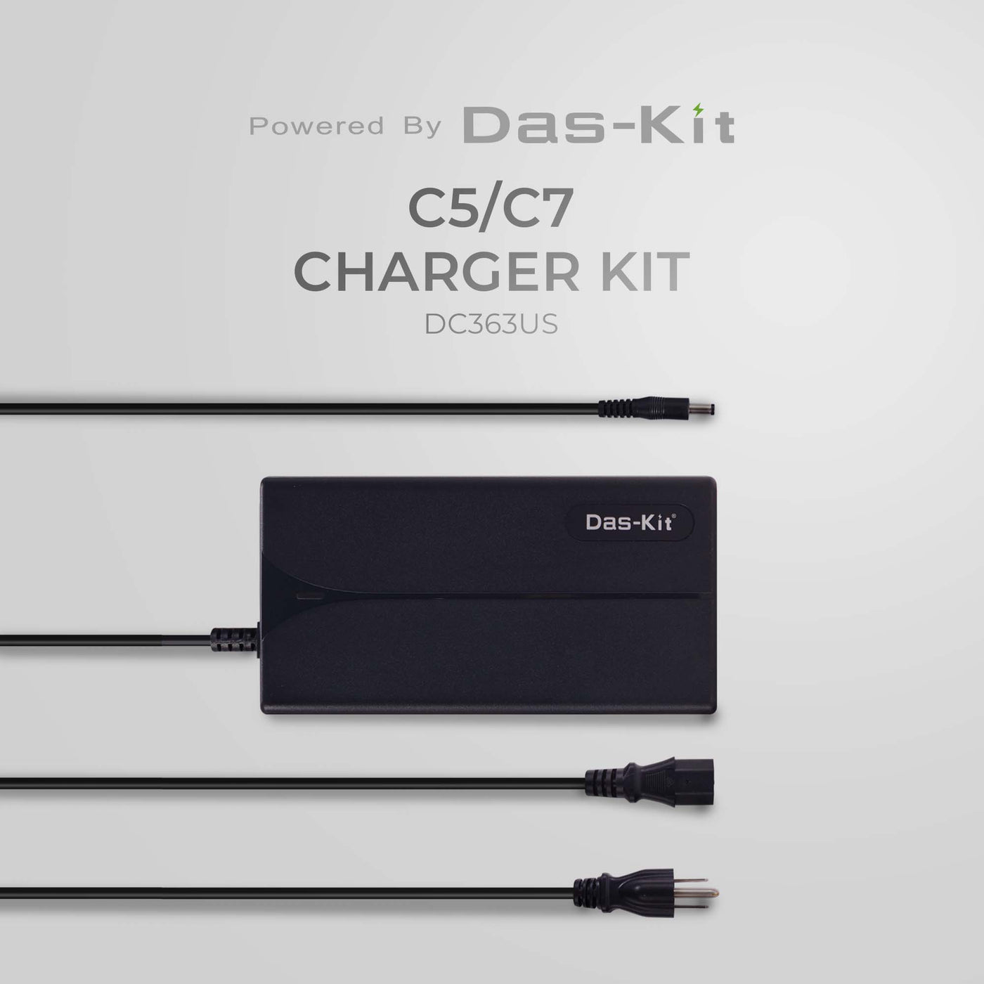 DAS-KIT, CHARGER KIT, 36V3Ah, for NCM C5/C7