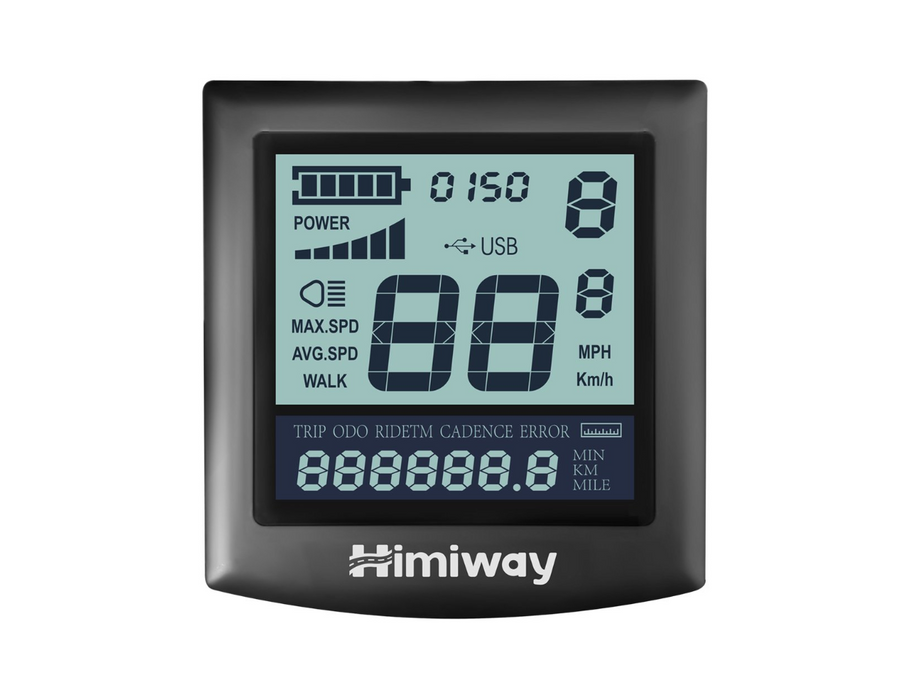 Himiway, LCD Display With USB Charging