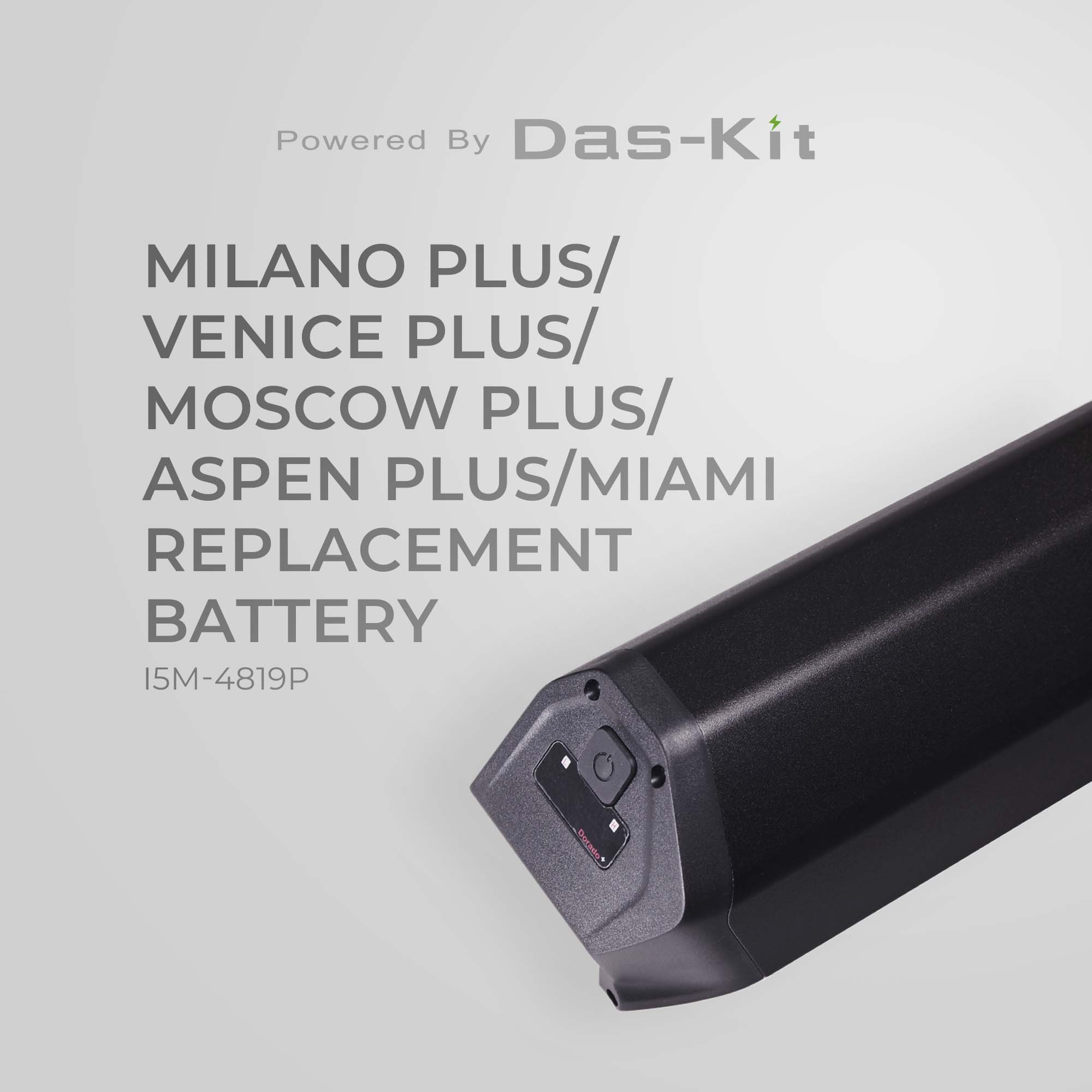 BATTERY, I5M, 48V 19AH/21AH, For NCM MILANO PLUS /VENICE PLUS/MOSCOW PLUS/ASPEN PLUS/MIAMI, ET T720/T1000