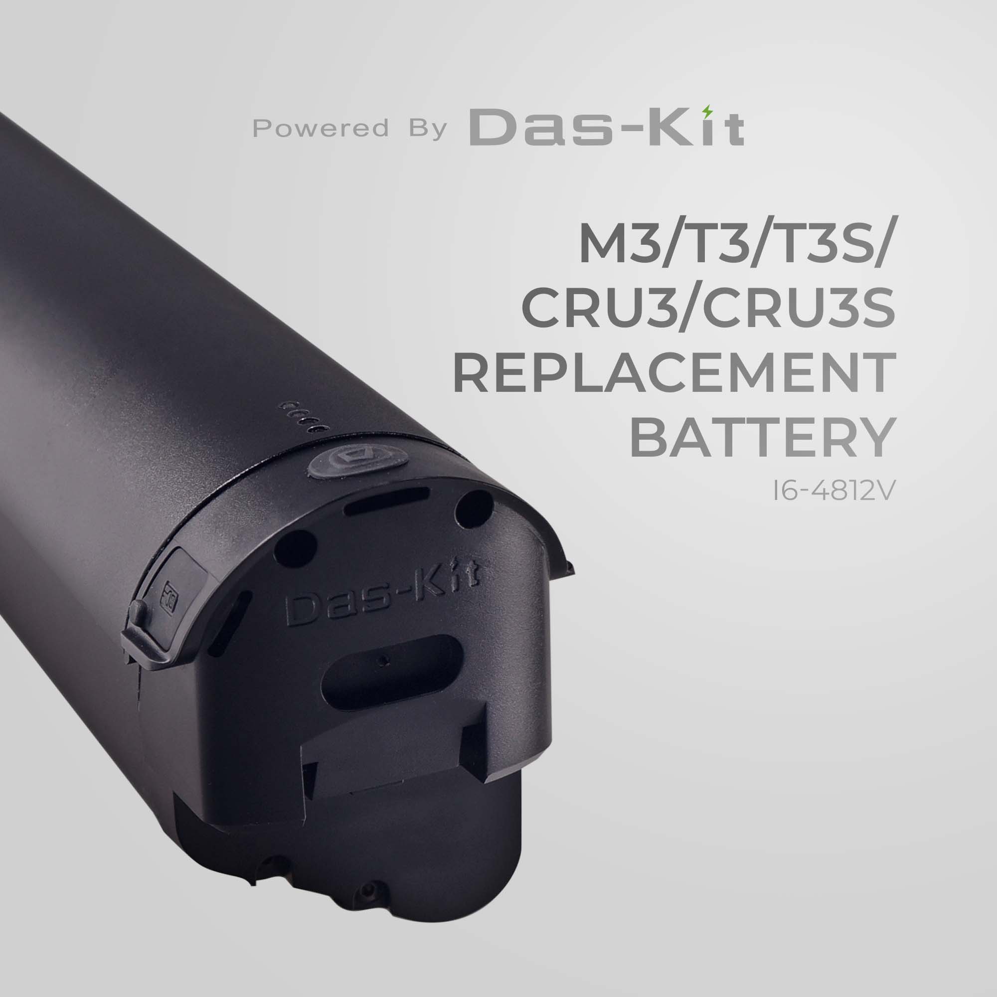 BATTERY, I6, 48V, For NCM/M3/T3/T3S/CRU3/CRU3S