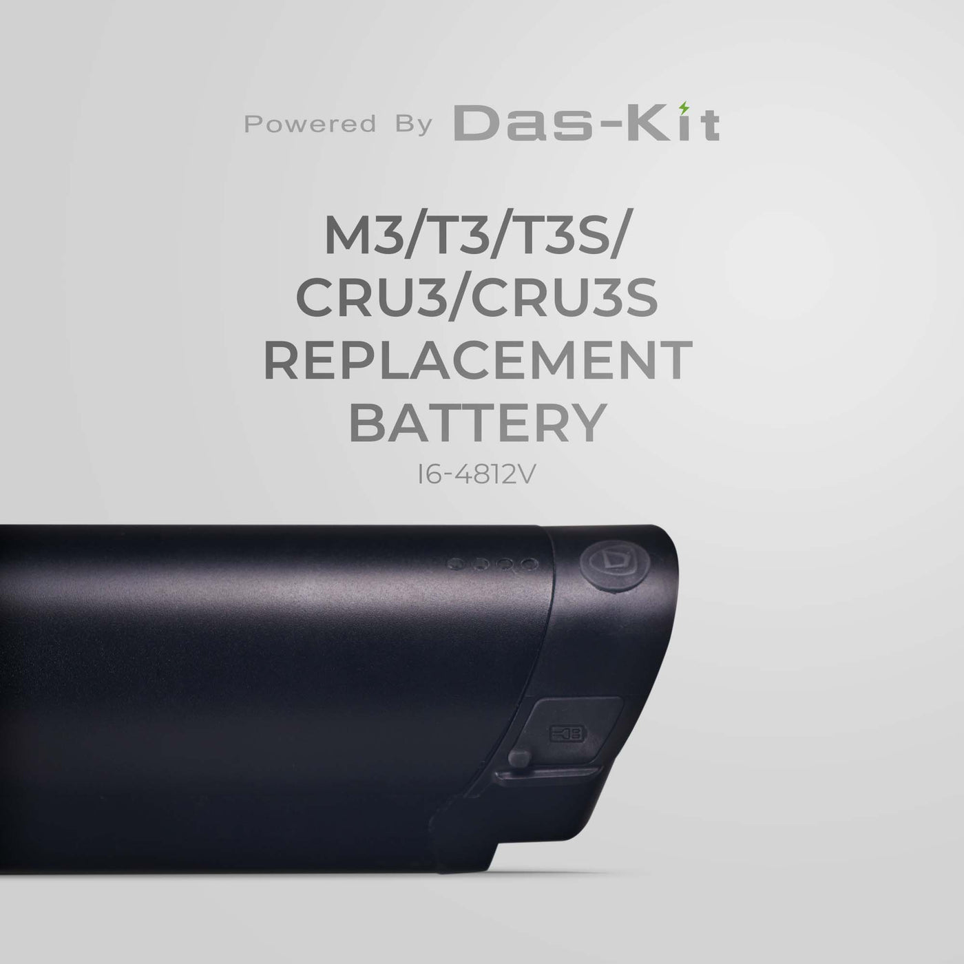 BATTERY, I6, 48V, For NCM/M3/T3/T3S/CRU3/CRU3S