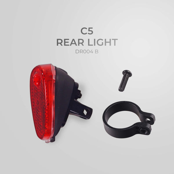 REAR LIGHT C5 DR004 B FOR NCM Cloud eBikes