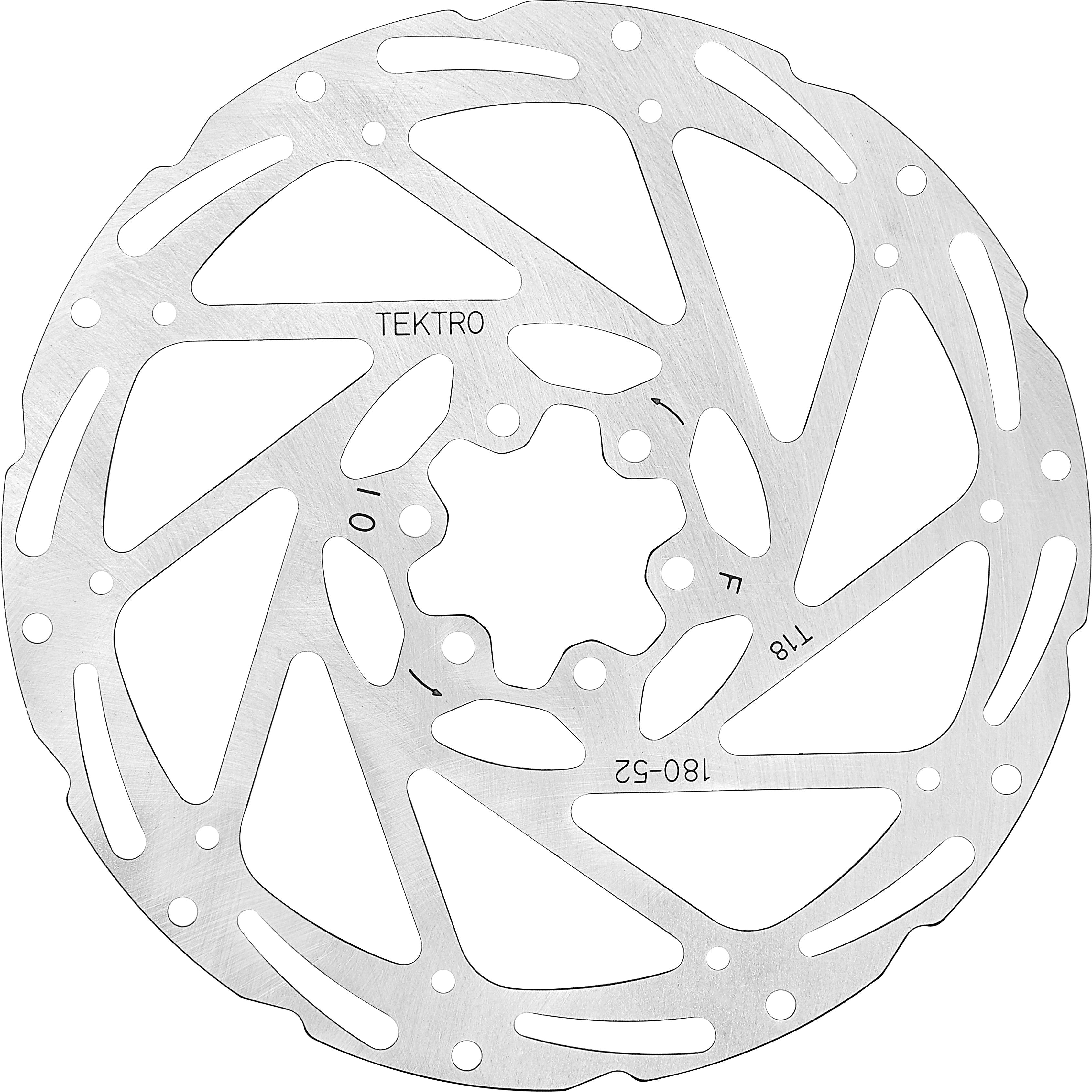 TEKTRO, Disc Brake, TR-52, 6-Bolt Rotor, 1.8MM - 203MM