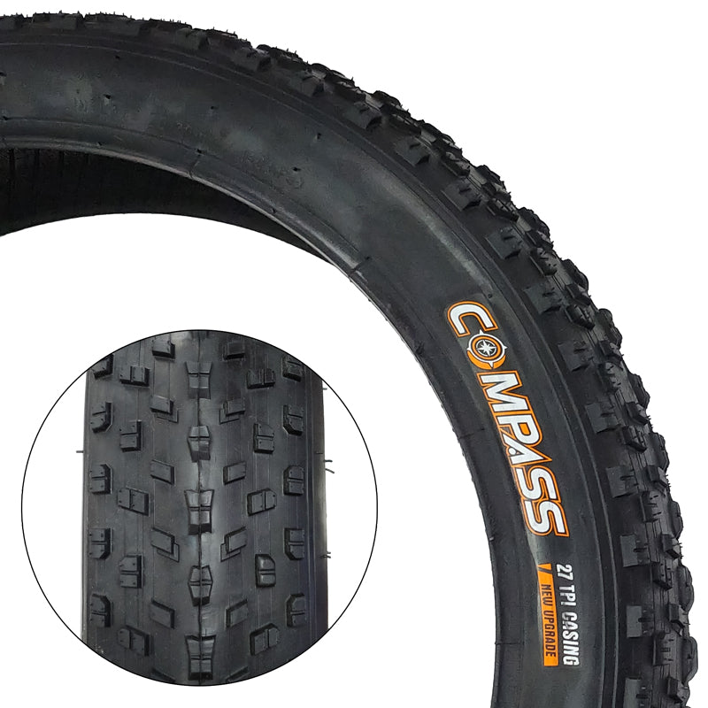 DAMCO, FAT TIRE, 20" X 4.00 / 24" X 4.00 / 26" X 4.00