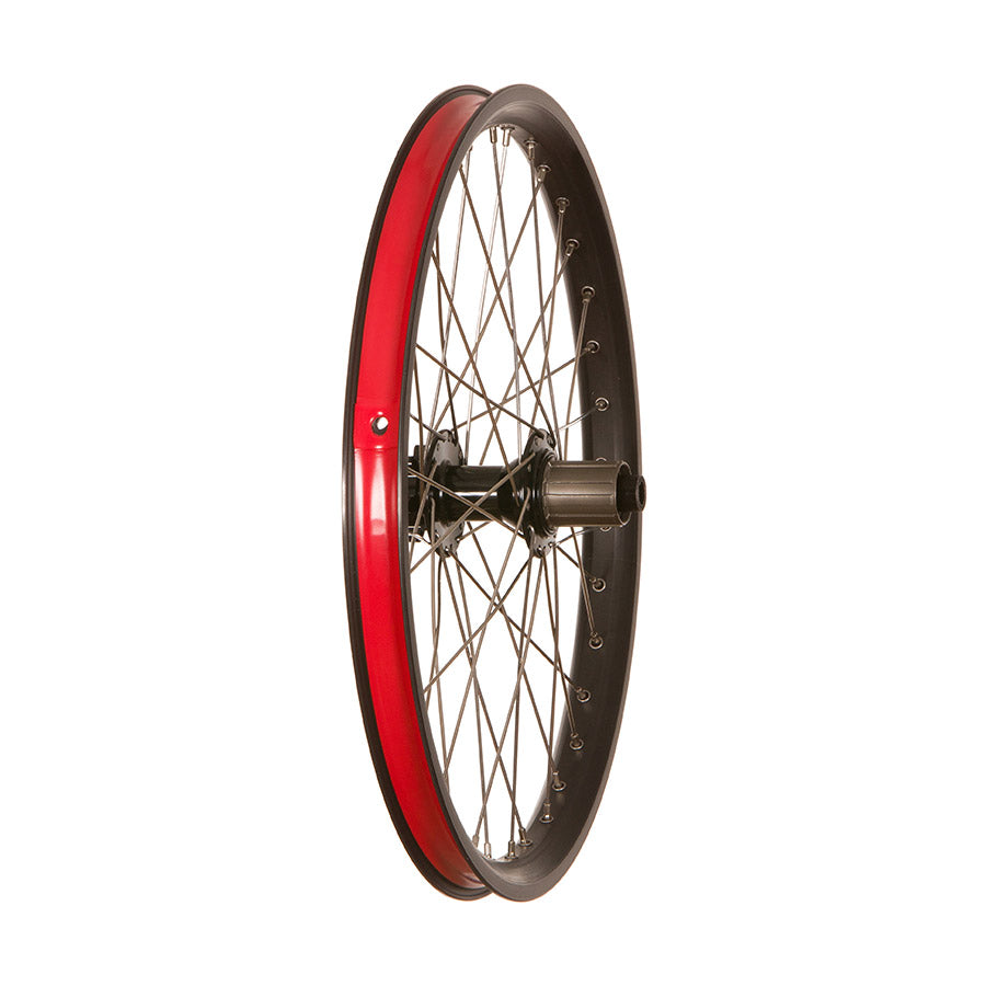 YUBA, Spicy Curry V3, Rear Wheel 142x12mm, 20", HG, Silver Spokes, 36 hole