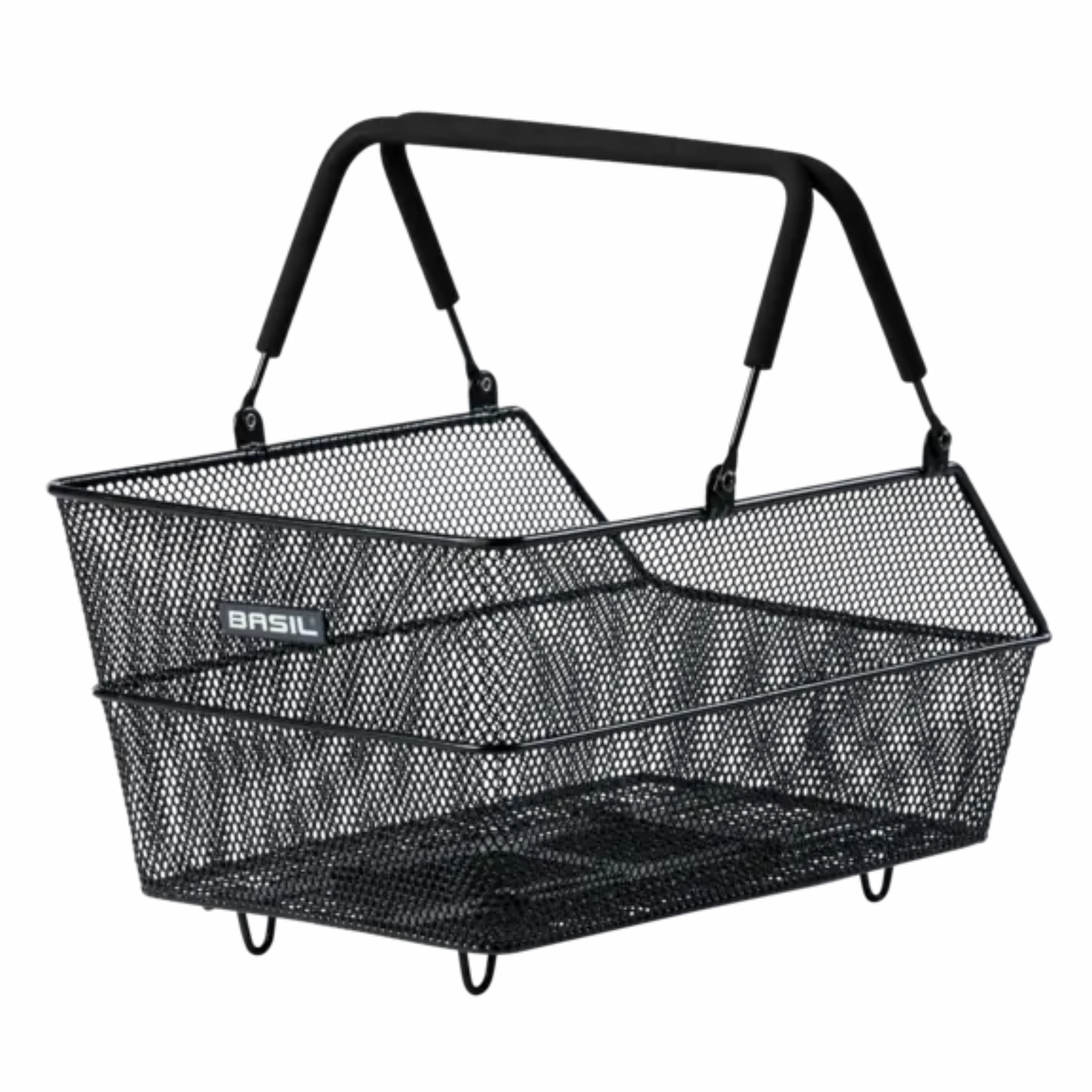 BASIL, Cento MIK, Basket, Rear, Black