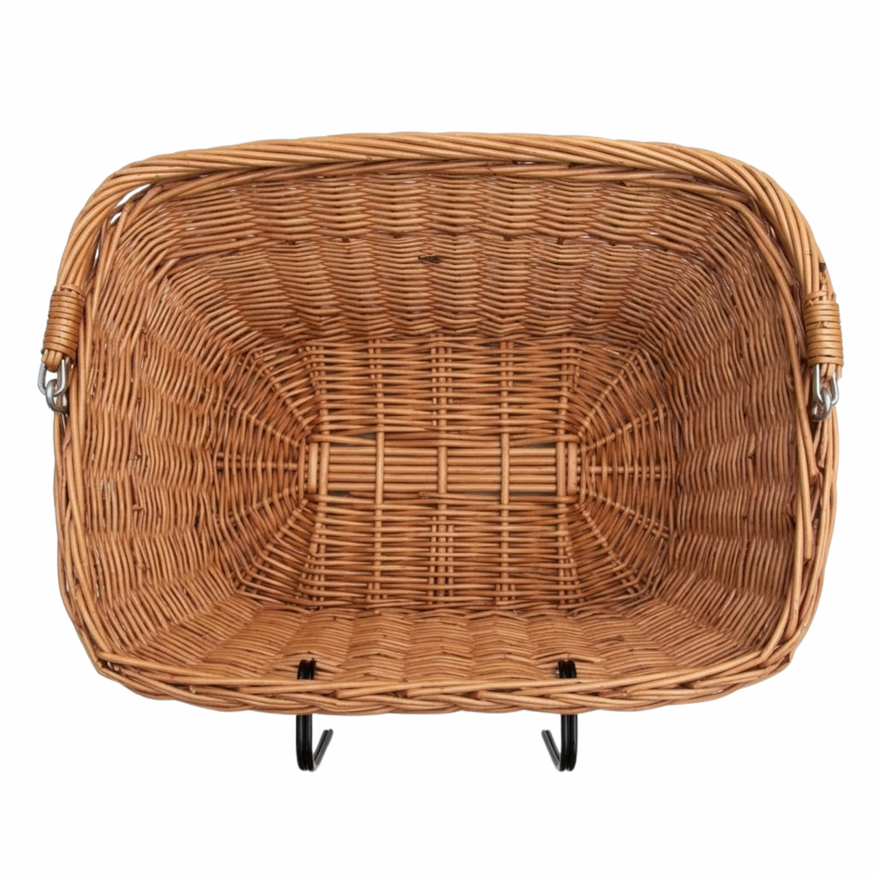 Basil, Davos, Front/Rear Basket, Varnished Natural