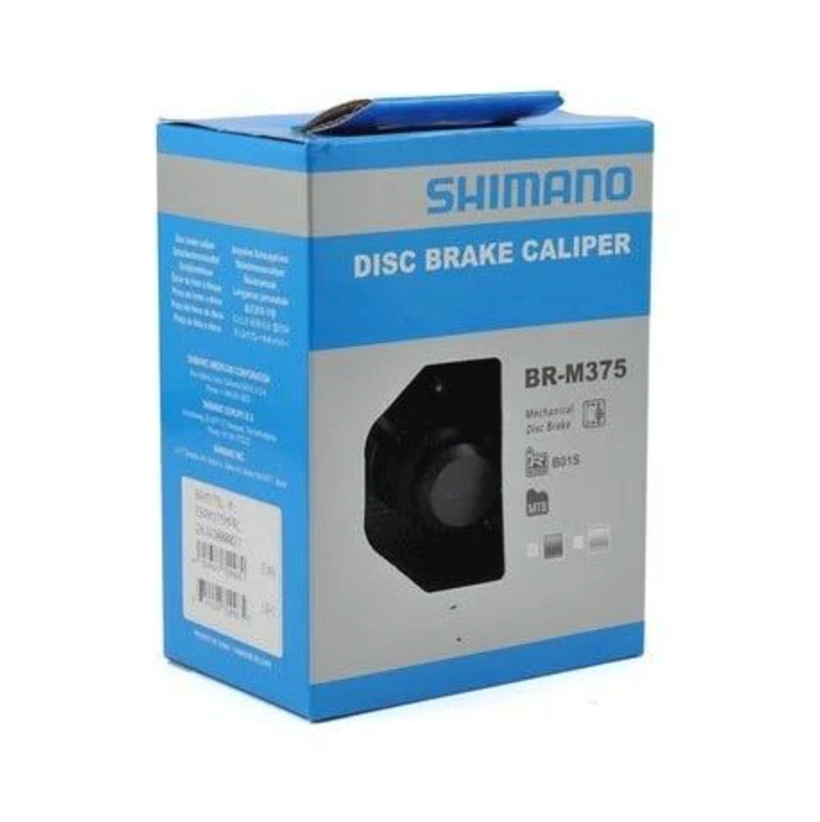 SHIMANO, Disc Brake Caliper, BR-M375, Front or Rear, Post mount Brake Pads Included