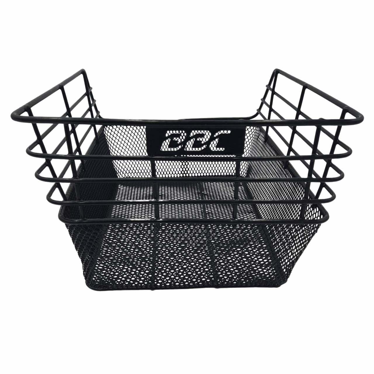 BBC Rear carrier Top Mount Basket - black steel mesh