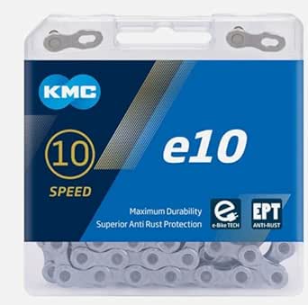 KMC, E10 Sport, Chain, 10 Speed, 136, Silver