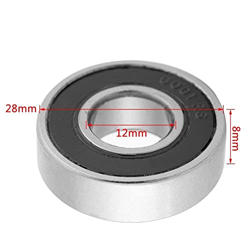 NON-BRAND, Bearing, 6001RS, 12x28 x8mm, (1pc)
