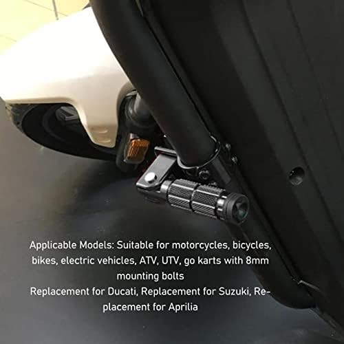 NON-BRAND, Aluminium Alloy, Motorcycle Foot Pegs, pair