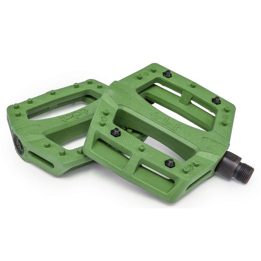 Eclat, Contra, Platform Pedals, Body: Nylon, Spindle: Cr-Mo, 9/16'',