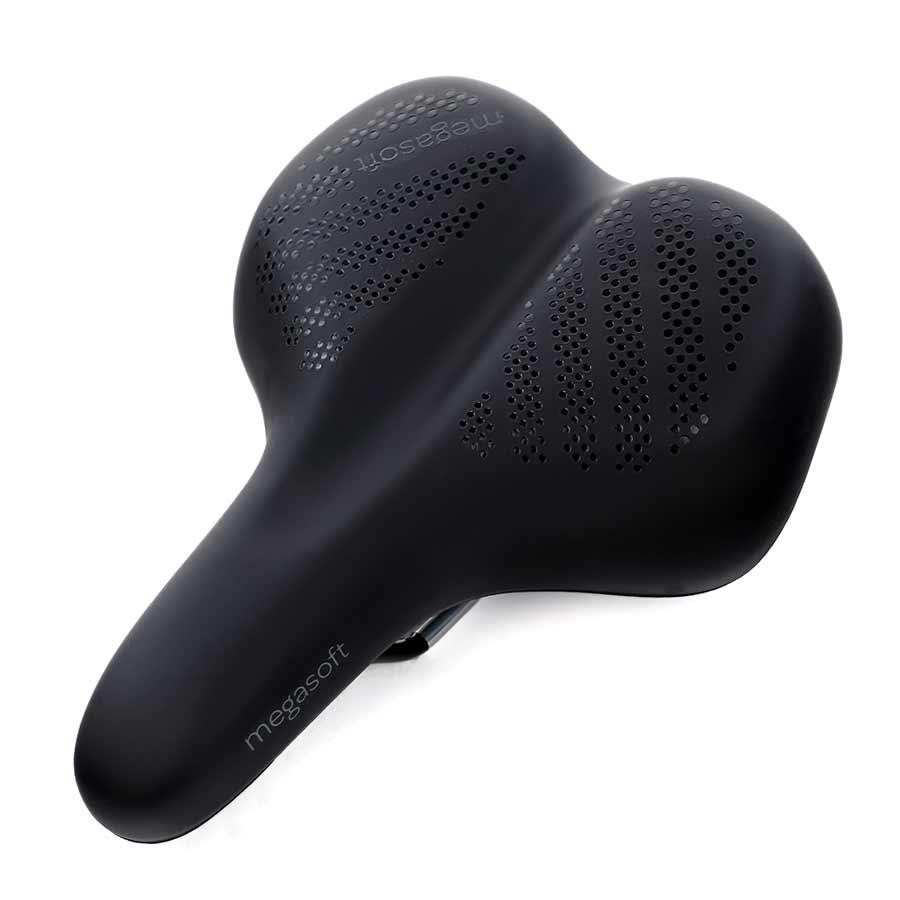 Megasoft, Recreational, Saddle, 260 x 200mm, 512g, Black