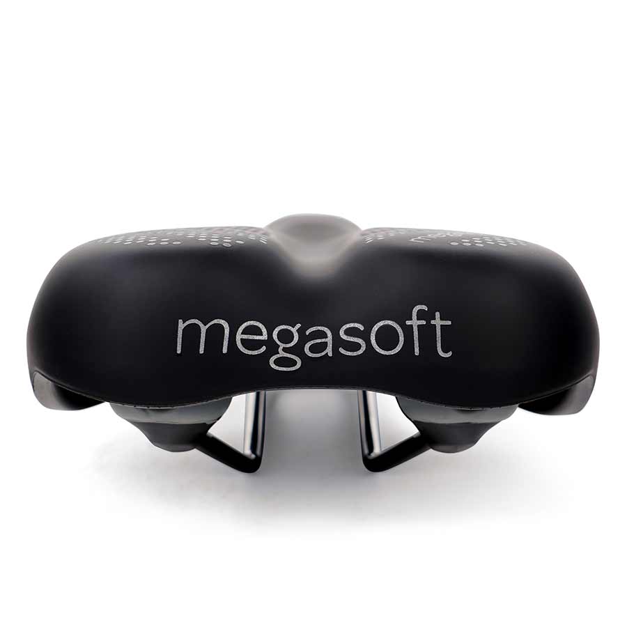 Megasoft, Recreational, Saddle, 260 x 200mm, 512g, Black