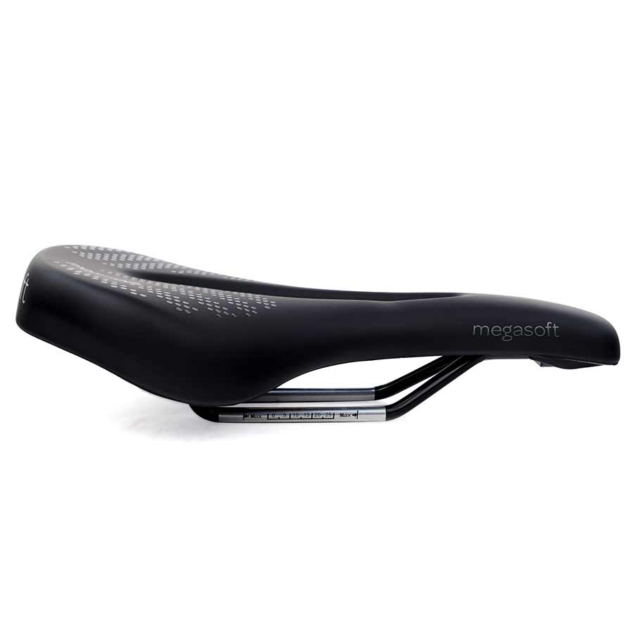 Megasoft, Sport, Saddle, 280 x 165mm, 407g, Black