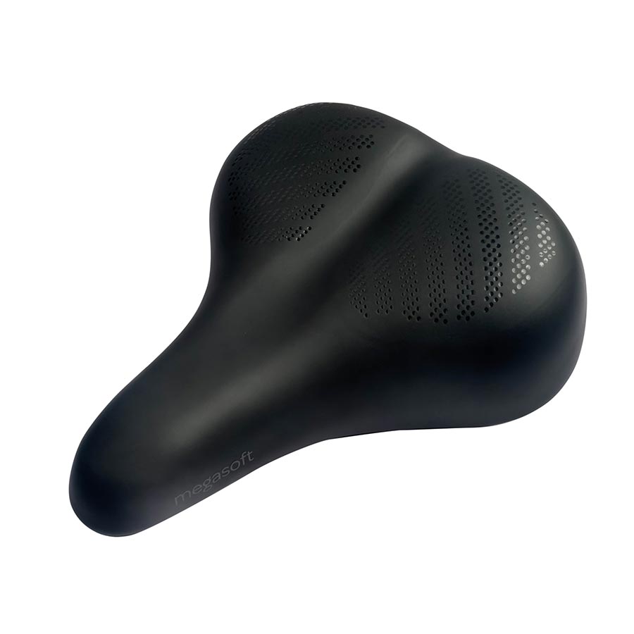 Megasoft, C225 Cruiser, Saddle, 265 x 225mm, Unisex, 643g, Black