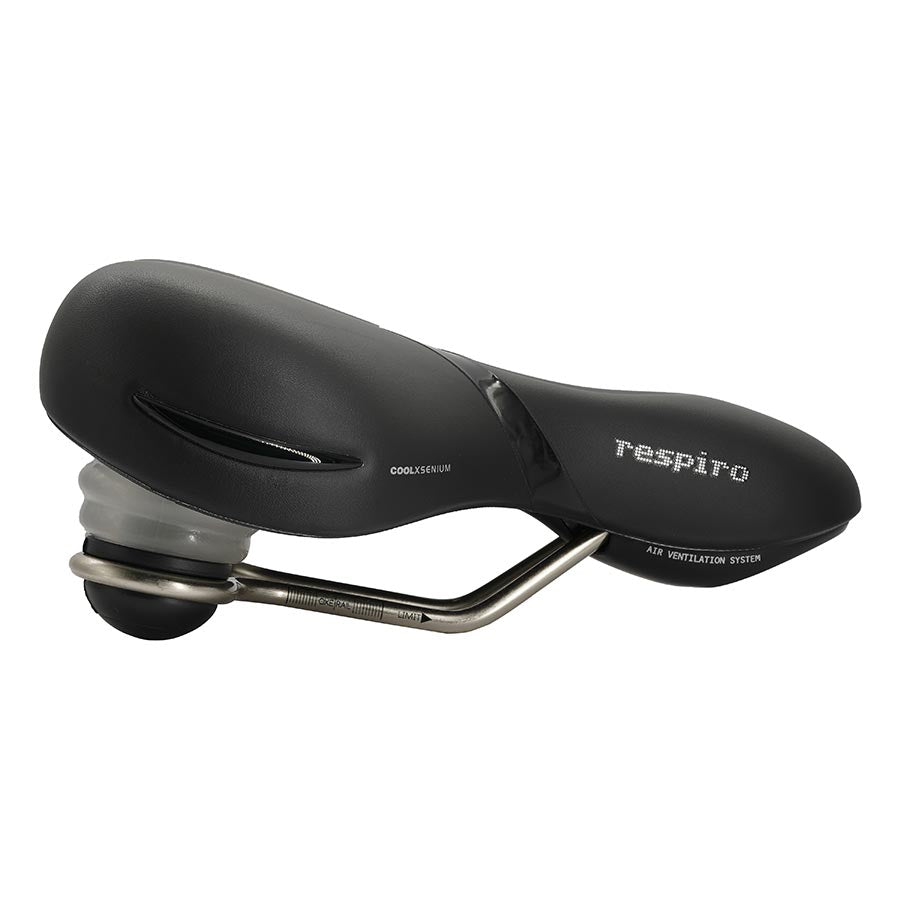 Selle Royal, Respiro Relaxed, Saddle, 256 x 227mm, Unisex, 771g, Black