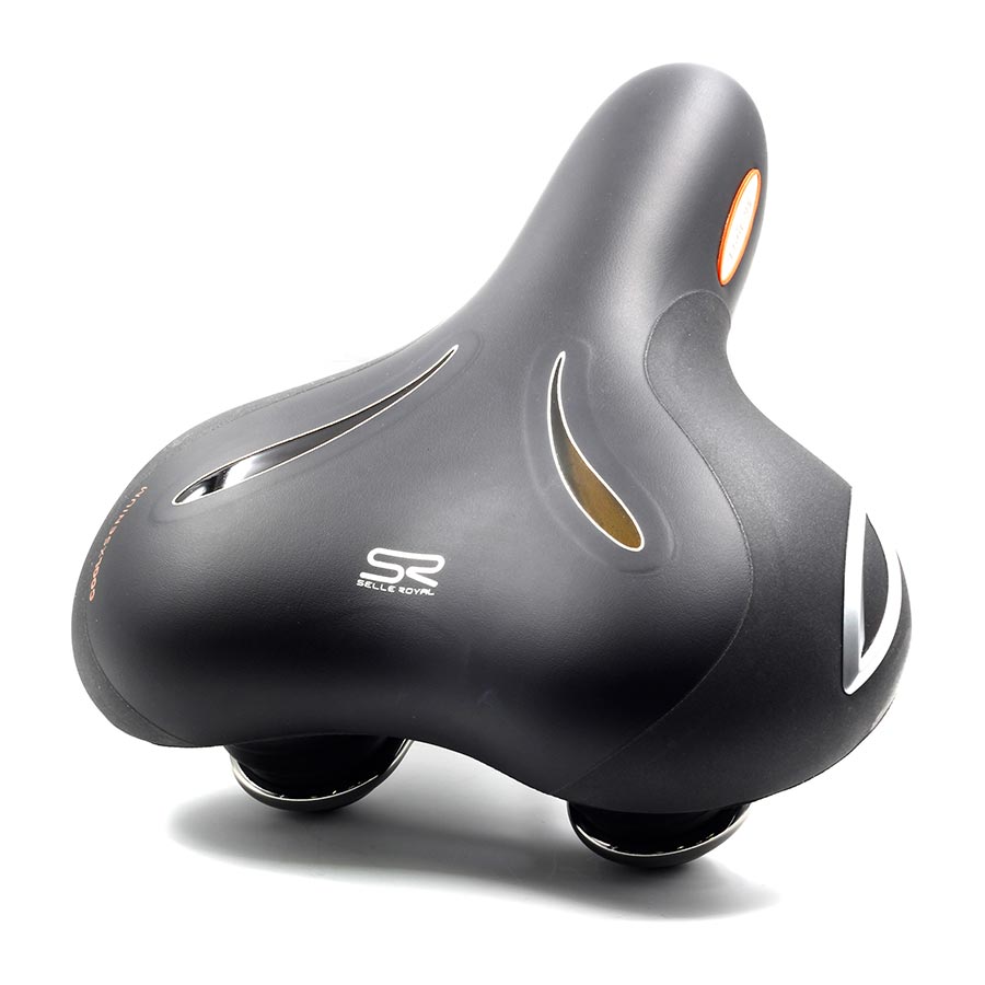 Selle Royal, Lookin Relaxed, Saddle, 260 x 225mm, Unisex, 839g, Black