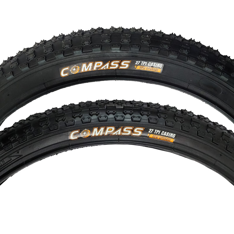 COMPASS TIRES 20" X 1.75, 20" X 2.125, 20" X 1.25 COMPETITION 111 (BMX)