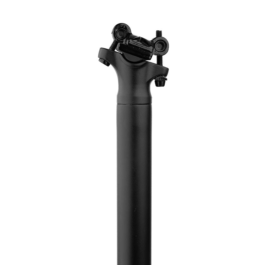 EVO, Crest Pro, Seatpost, 30.9mm, 400mm, Offset: 0mm, Black