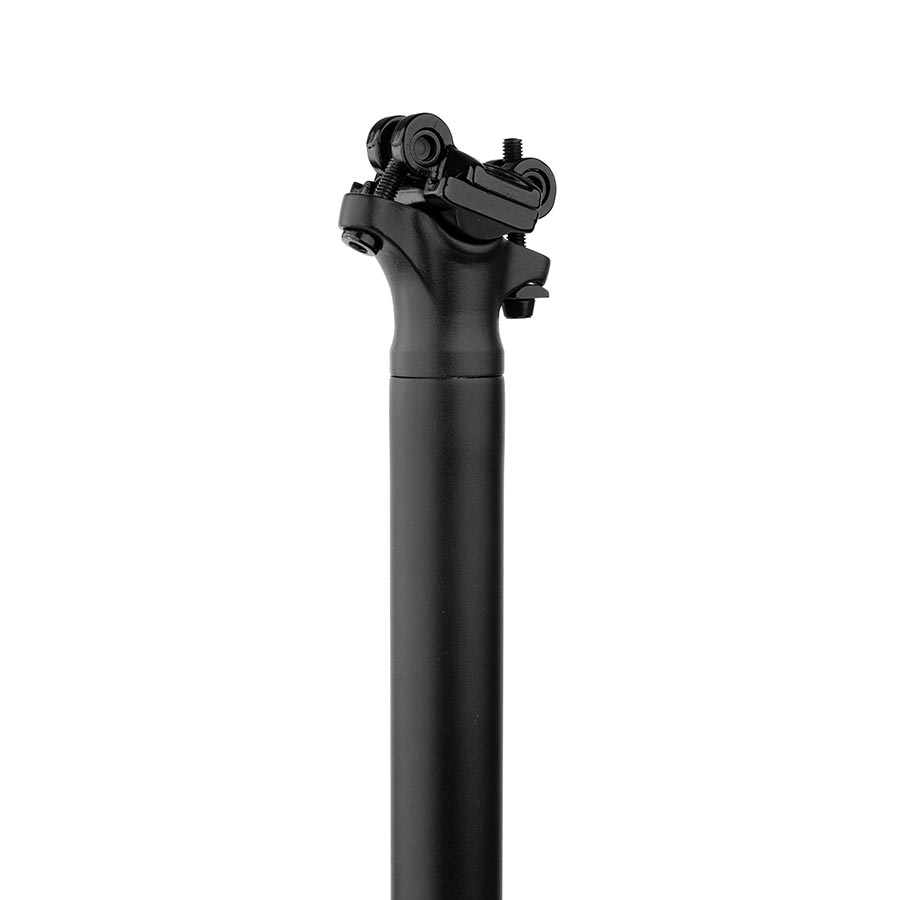 EVO, Crest Pro, Seatpost, 30.9mm, 400mm, Offset: 0mm, Black