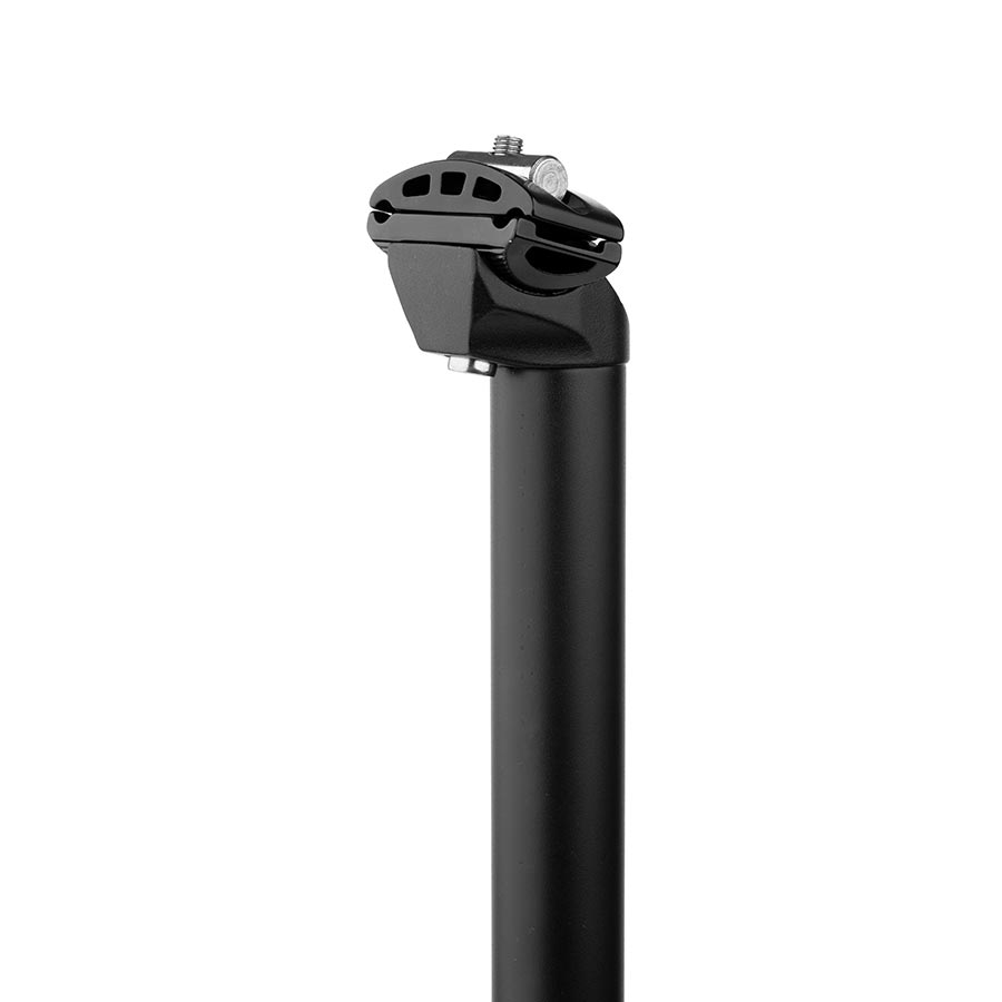 EVO, Crest, Seatpost, 31.6mm, 400mm, Offset: 16mm, Black