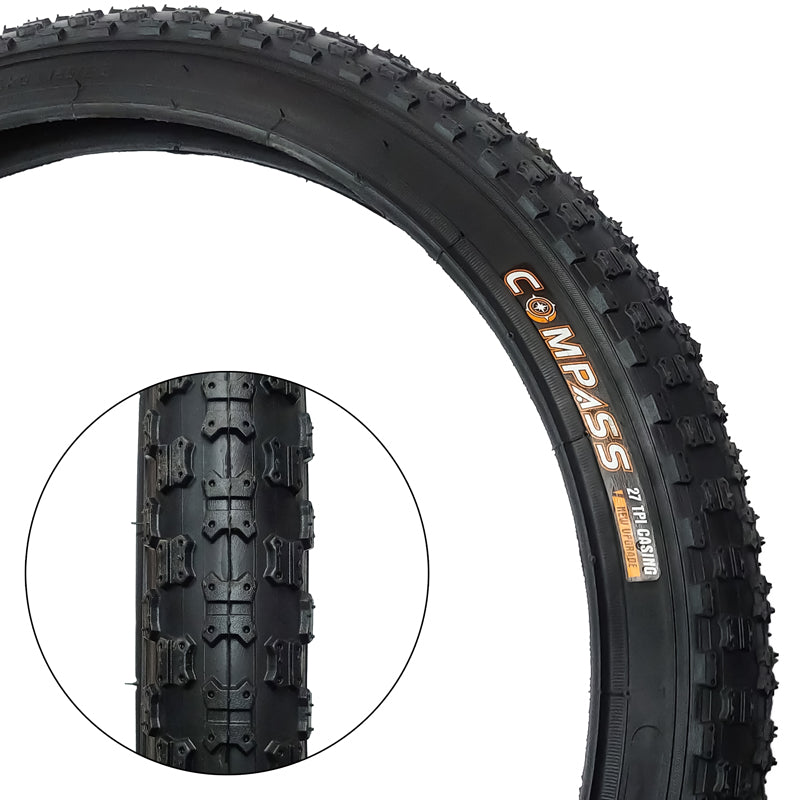 COMPASS TIRES 20 X 1.75 20 X 2.125 20 X 1.25 COMPETITION 111 BMX 20 X 1.25