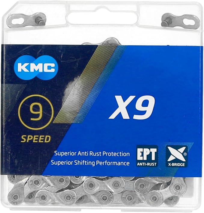 KMC, X9 EPT, Chain, 9 speed, 116 links