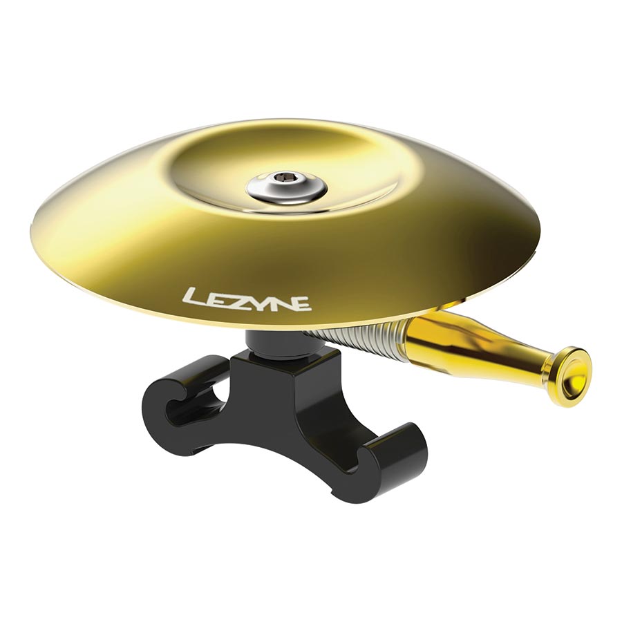 Lezyne, Classic Shallow Brass, Bell, Brass/Black