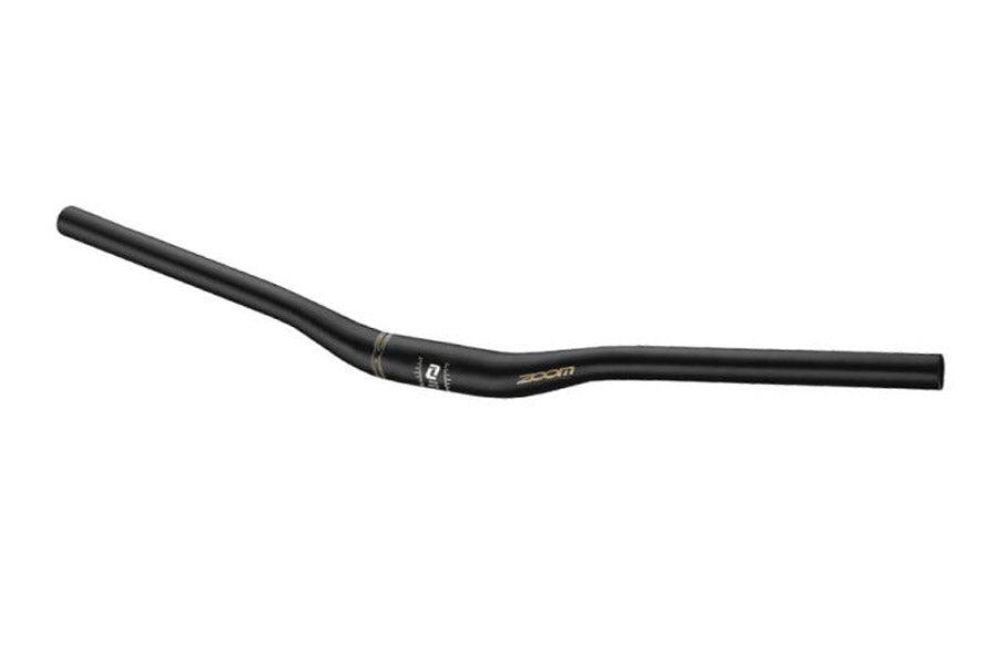 ZOOM, Handlebar, 31.8mm black alloy with 20mm elevation