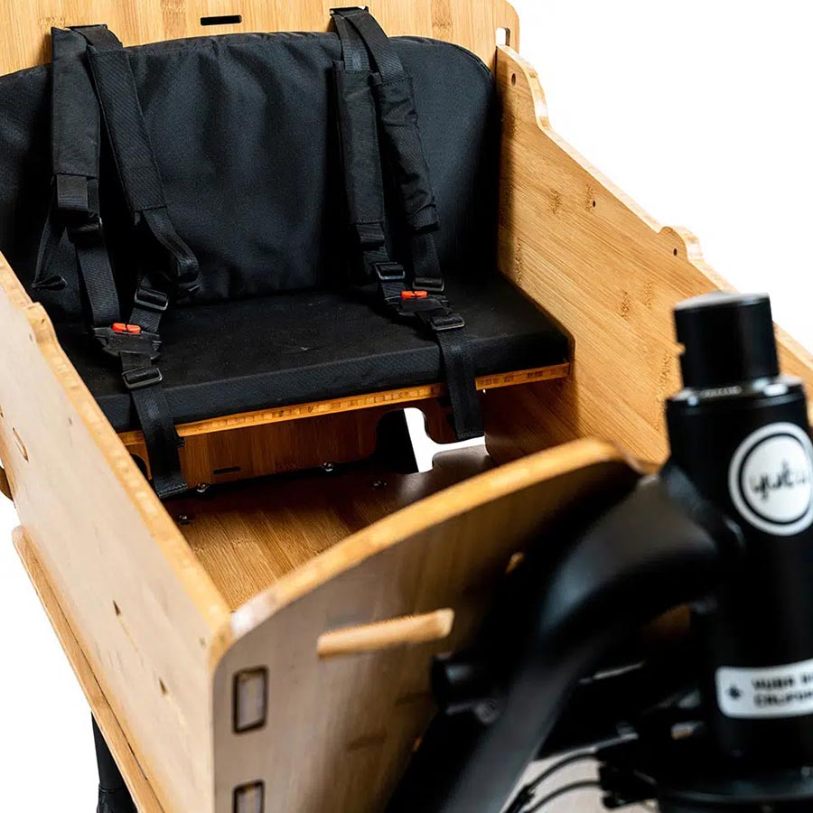 Yuba, Bamboo Box Seat Kit, Two passenger seating for the Bamboo Box