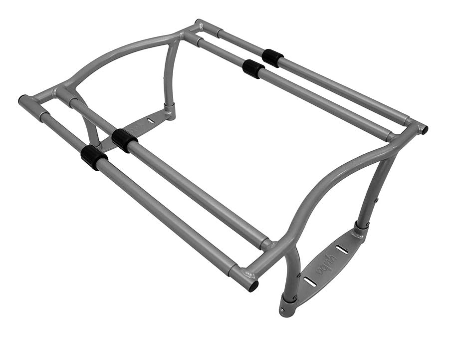 Yuba, Adjustable Monkey Bars, 360 support and safety for passengers on the back of all longtail models