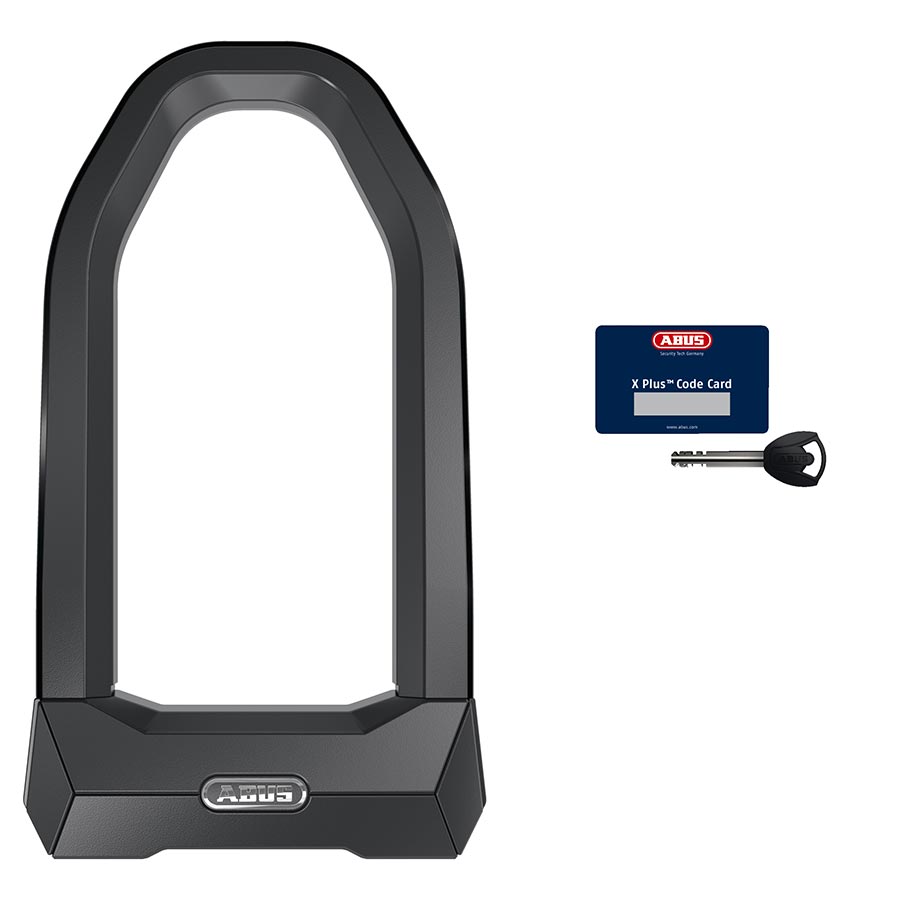 Abus, Granit Super Extreme 2500 XPlus, U-Lock, Key, (tbd)mm, 16.5x23.0cm, 6.5''x9'', USH2500, Black